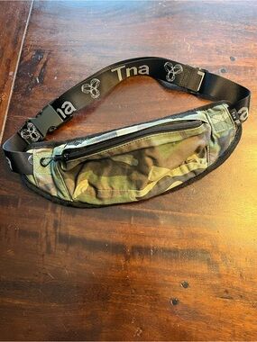 TNA Camo Waist Pack with Black Branded Strap